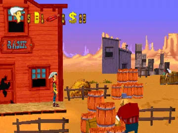 Lucky Luke (US) screen shot game playing